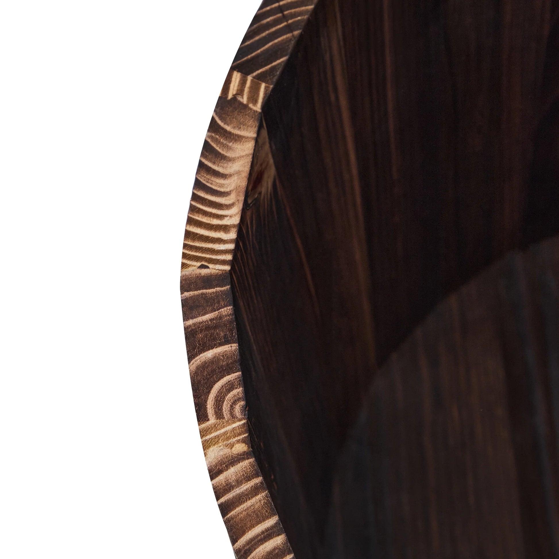17 in Wood Whiskey Barrel Planter